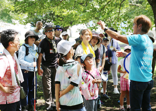 鉄崎幹人さんとの自然散策ツアー